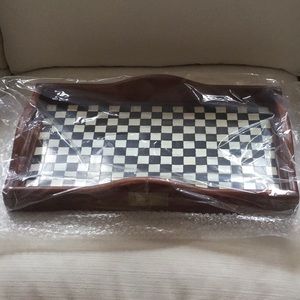 Mackenzie-Childs Courtly Check Tray - LARGE